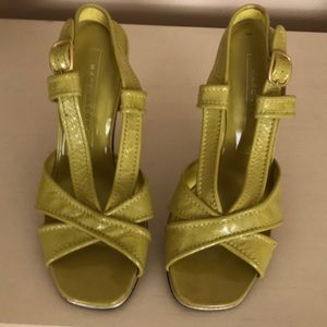 Marc Jacobs lime green heels